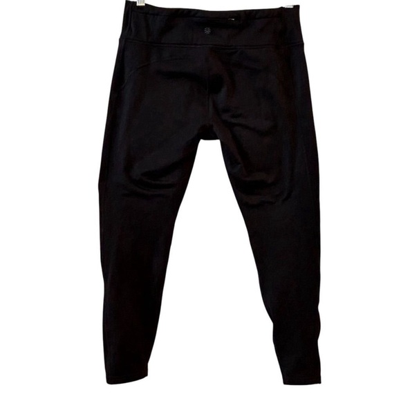 Athleta Women's High Rise Black Leggings Size L Full Length Activewear - Picture 4 of 9
